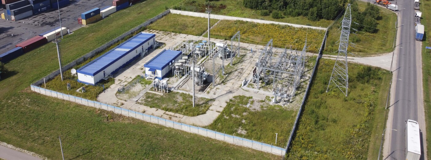 Distrib ution substations of industrial park Vorsino